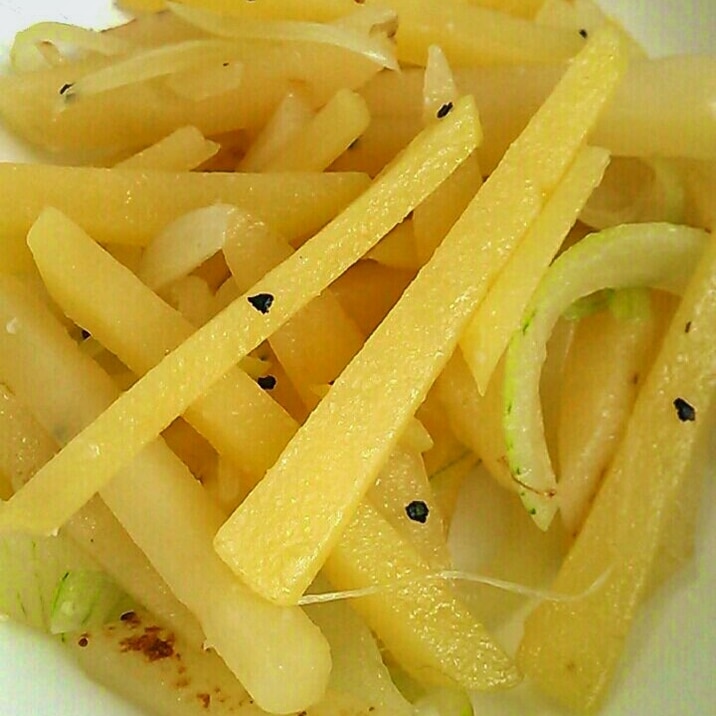 韓国料理のつき出し じゃがいもの細切り炒め レシピ 作り方 By Lilee0000 楽天レシピ